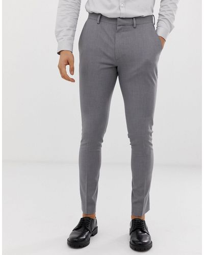 ASOS Superskinny Nette Broek - Grijs