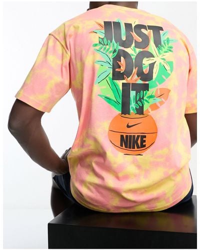 Nike Basketball Jdi Tye-dye T-shirt - Metallic