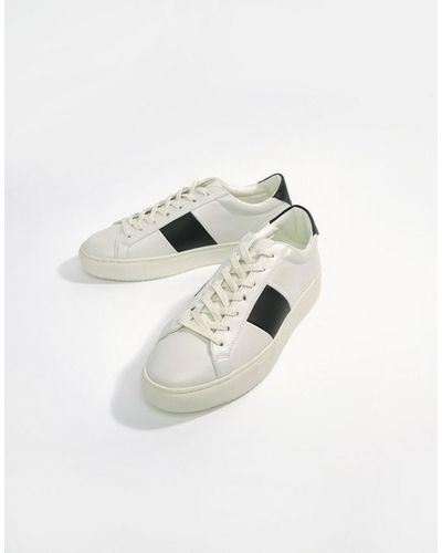 Good For Nothing Sneakers bianche con riga nera - Bianco