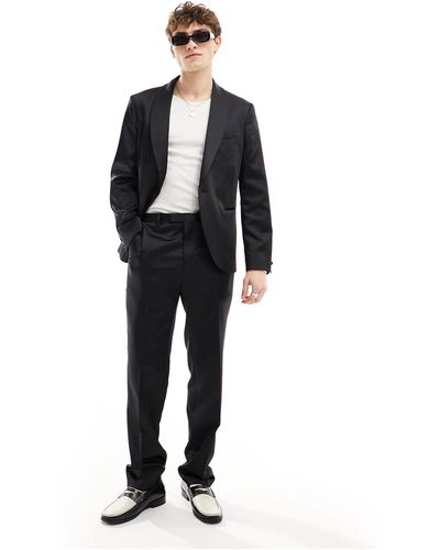 Twisted Tailor Draco Suit Pants - Black