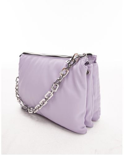 Purple TOPSHOP Shoulder bags for Women | Lyst