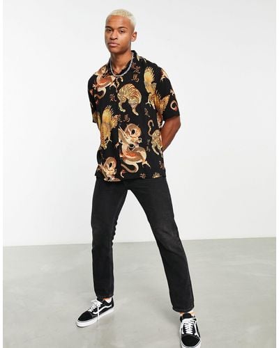 camicia bershka uomo