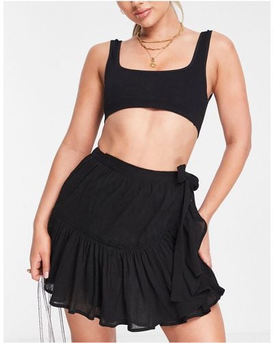 ASOS Rara Beach Skirt - Black