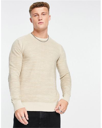 French Connection – ottoman-pullover - Weiß