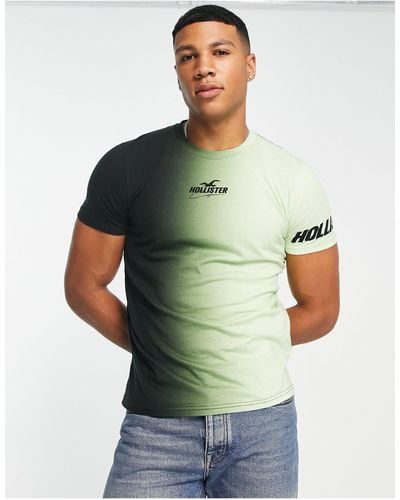 Hollister Sport Central - T-shirt Met Logo - Groen