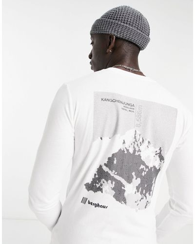 Berghaus Kanchenjunga - T-shirt Met Lange Mouwen - Wit