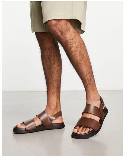 Dune-Leren sandalen voor heren | Online sale met kortingen tot 50% | Lyst NL