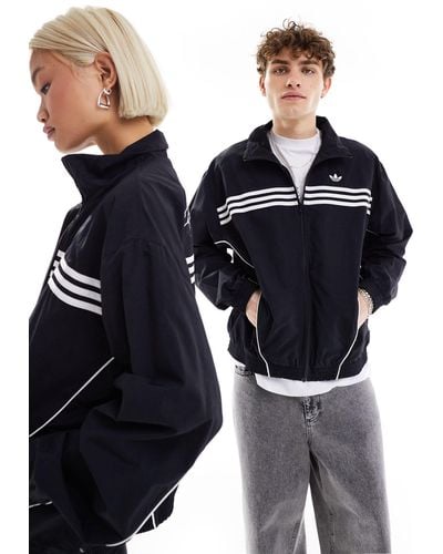 adidas Originals Unisex Retro Jacket - Blue