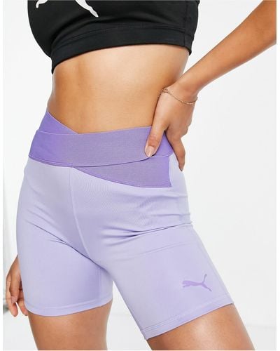 PUMA Training Desert Banded Shorts - Purple