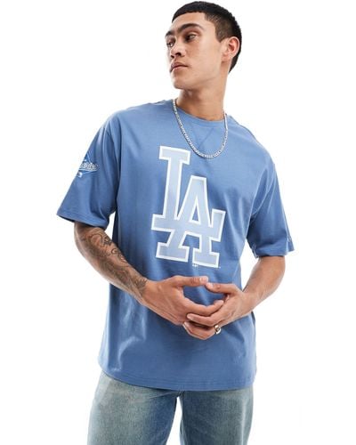 KTZ Los angeles - t-shirt con logo - Blu