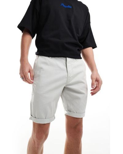 Threadbare Chino Shorts - Black