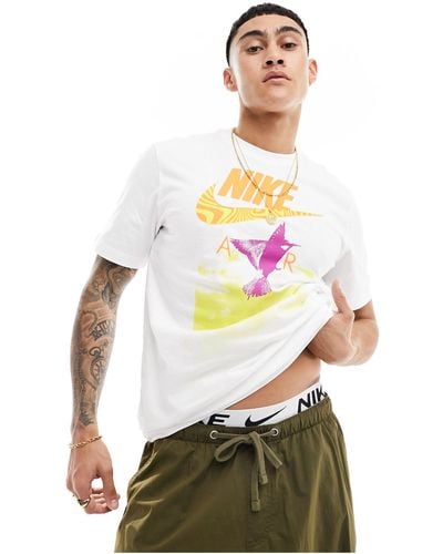 Nike – brandriffs – t-shirt - Weiß