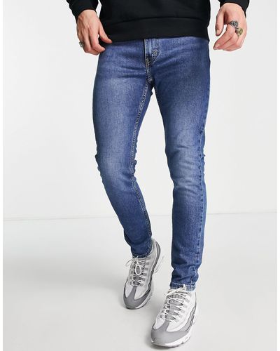 Levi's 519 - Super Skinny Jeans - Blauw