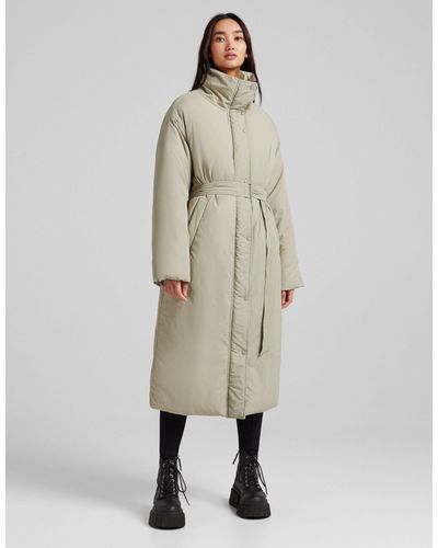 Manteaux longs et manteaux d'hiver Bershka pour femme | Réductions en ligne  jusqu'à 45 % | Lyst