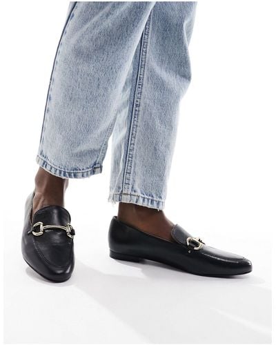 & Other Stories Loafers With Buckle Detail - Blue