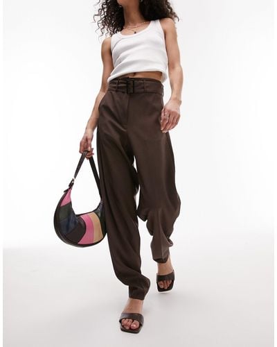 TOPSHOP Trousers, Slacks and Chinos for Women | Online Sale up to 61% off |  Lyst Australia