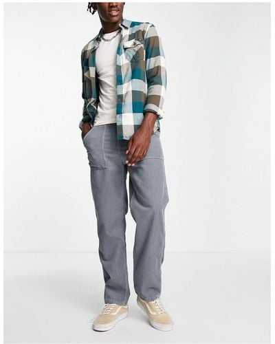 Stan Ray Fat Corduroy Relaxed Pants - Blue