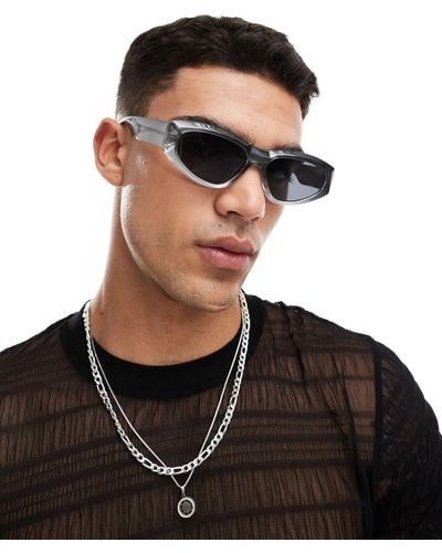 ASOS Racer Sunglasses - Black
