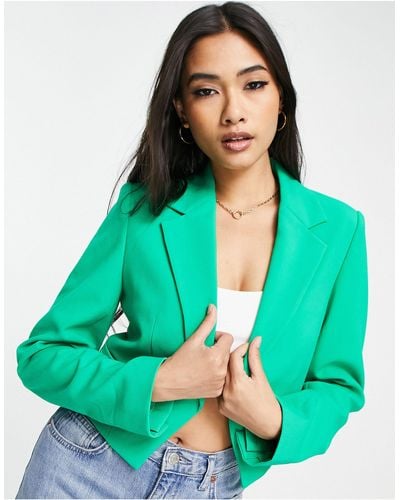 French Connection Indi Whisper Ruth Blazer - Green