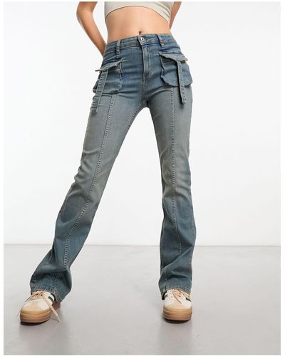 Bershka Flare and bell bottom jeans for Women | Online Sale up to 49% off |  Lyst