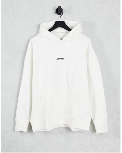 Good For Nothing Oversized Hoodie - White