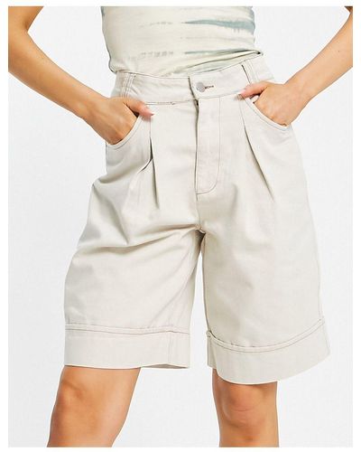 Vero Moda Aware Cotton Tailored City Shorts - Multicolour