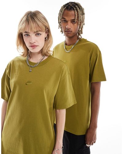 Nike Essentials - t-shirt oversize unisexe - Vert