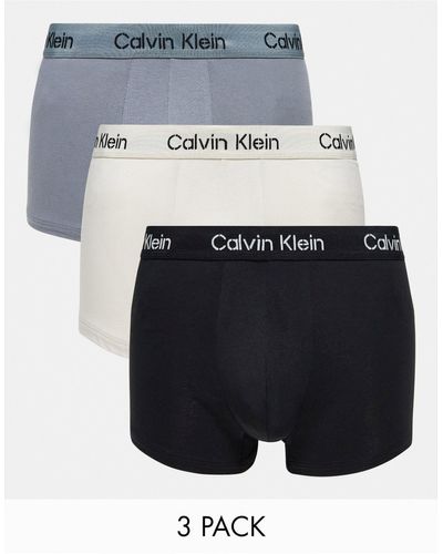 Calvin Klein – 3er-pack unterhosen - Weiß