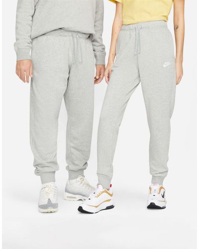 Nike Joggers grises - Blanco