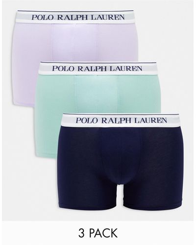 Polo Ralph Lauren 3 Pack Trunks - White