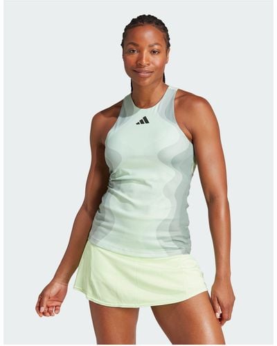 adidas Originals Adidas – tennis heat.rdy pro – y-tanktop - Weiß