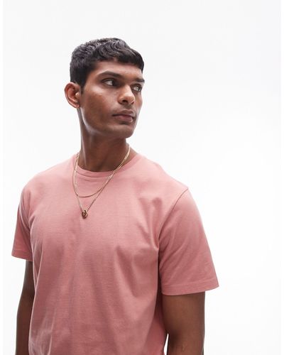 TOPMAN – t-shirt - Pink