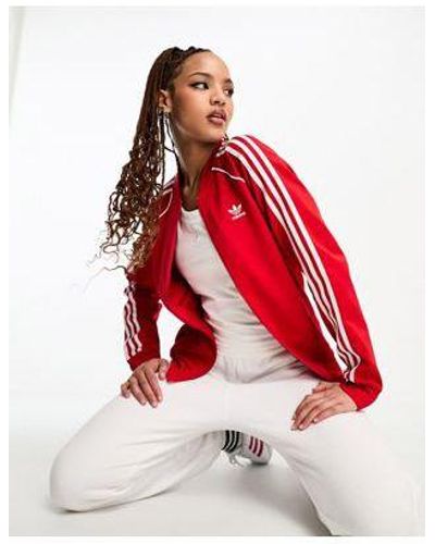adidas Originals Adicolor - giacca sportiva scarlatto - Rosso