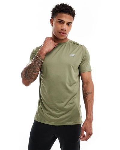 New Balance Run T-shirt - Green