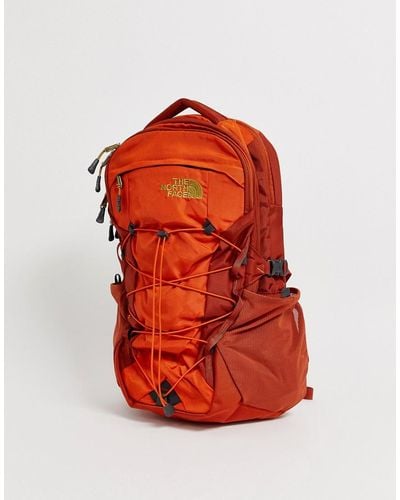 The North Face Borealis Backpack In Papaya Orange/picante Red