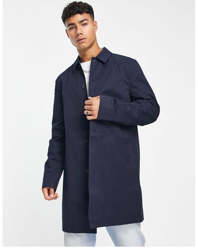 New Look Formal Trench Coat - Blue