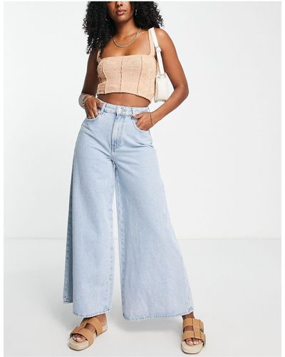 ONLY Giulia Wide Leg Jeans - Blue