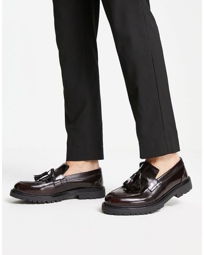 H by Hudson Exclusive Aries Loafers - Black