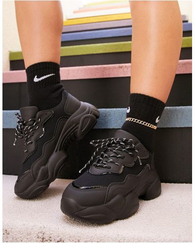 ASOS Divine - sneakers chunky nere - Nero