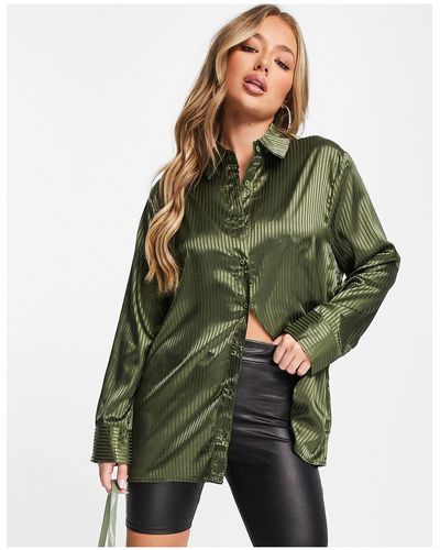 Skylar Rose Camicia oversize - Verde