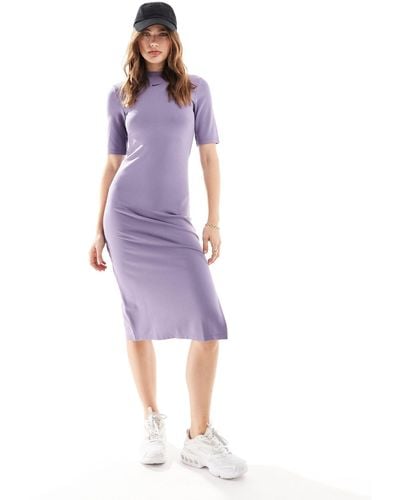 Nike Essentials Midi Dress - Purple