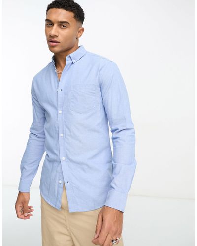 Only & Sons Oxford Overhemd - Blauw