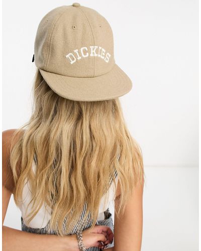 Dickies West vale - cappellino beige con logo stile college - Neutro
