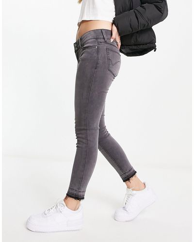 ONLY Coral - jeans skinny nero slavato - Multicolore