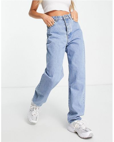 Dr. Denim Bella - Jeans Met Extrahoge Taille En Ballonpijpen - Blauw