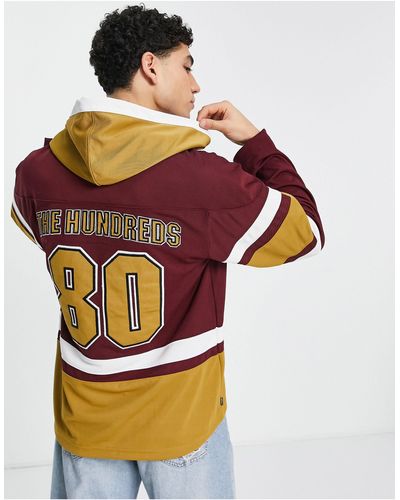 The Hundreds The Hunds Crusher Hockey Jersey - Red