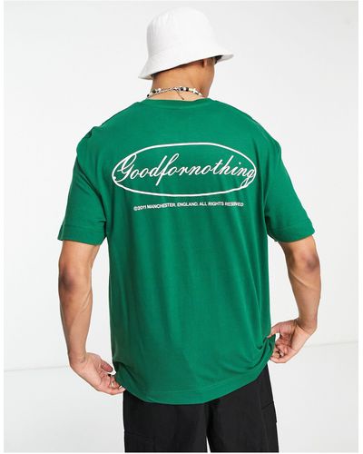 Good For Nothing Oversized T-shirt - Green