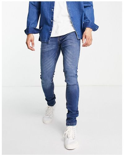 French Connection Toelopende Jeans - Blauw