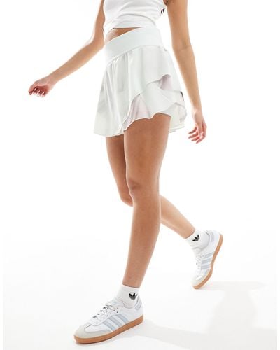 adidas Originals Adidas - tennis aeroready pro - gonna con stampa - Bianco