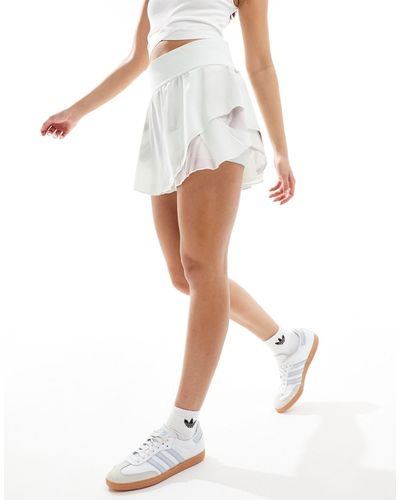 adidas Originals Adidas - tennis aeroready pro - jupe imprimée - Blanc